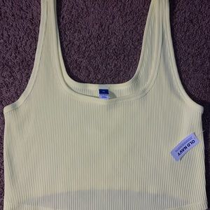 2 old navy cropped tank tops